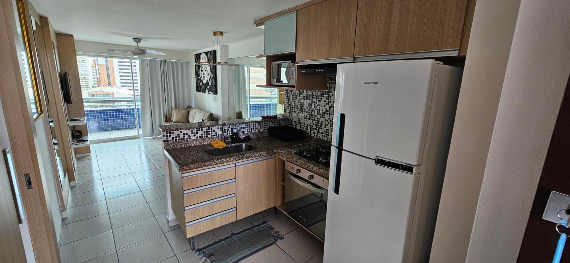 Ed Beachclass 18 Andar, 2 Quartos, 2 Banhos, No Aterro Da De Iracema Apartamento