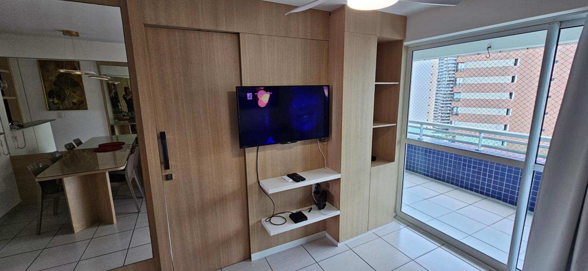 Apartamento Ed Beachclass 18 Andar, 2 Quartos, 2 Banhos, No Aterro Da De Iracema